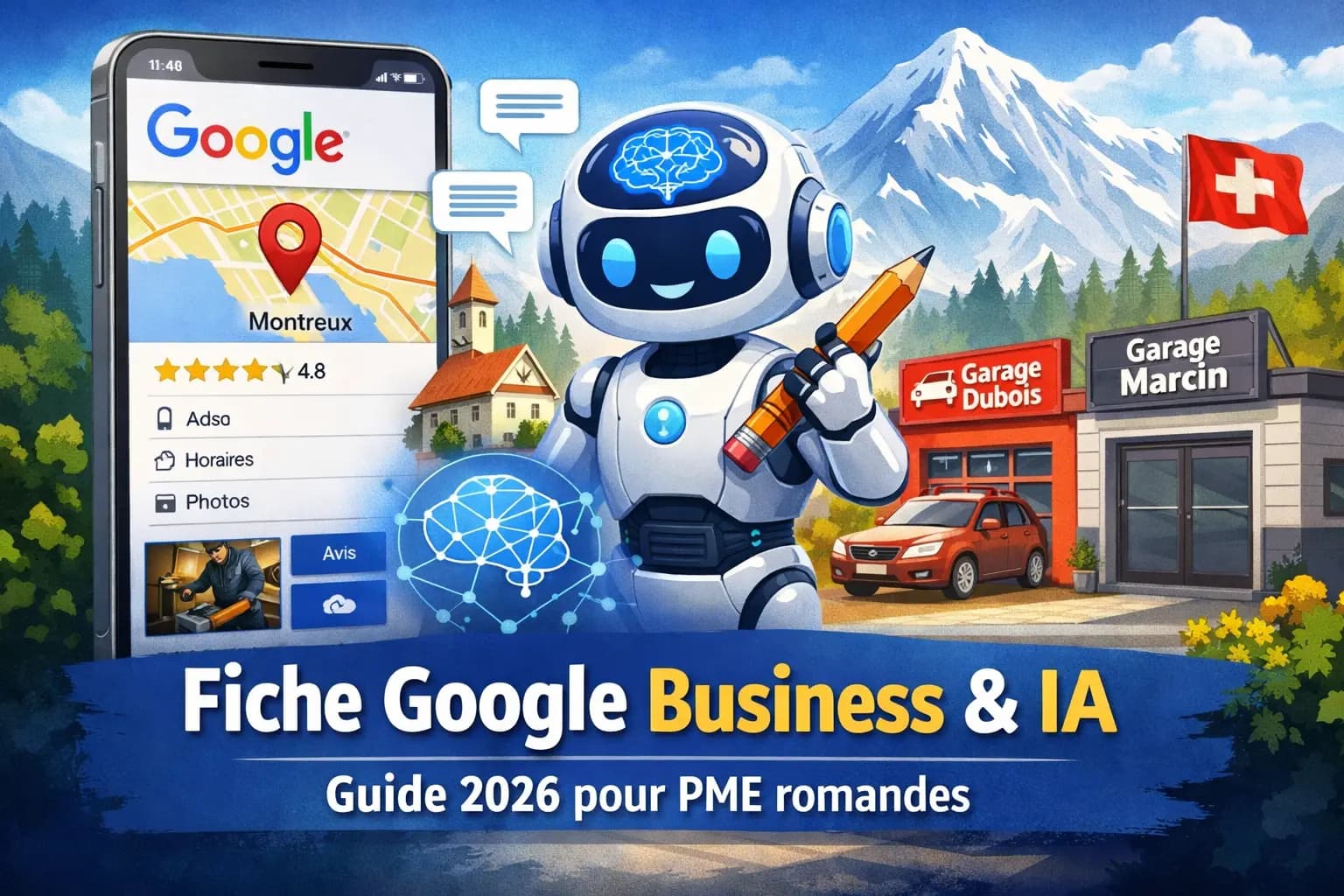 Fiche Google Business : guide pratique pour les PME romandes - Tutoriel